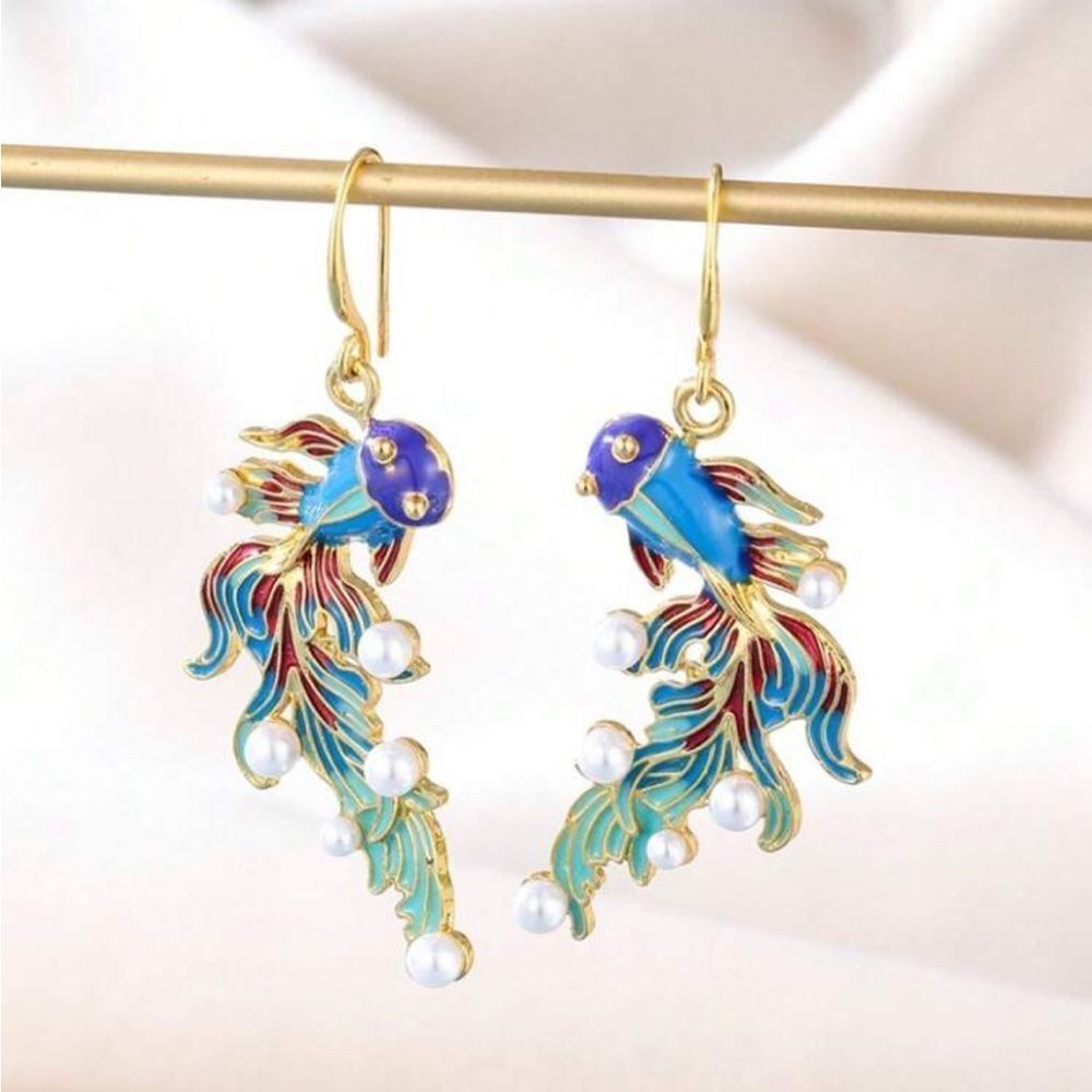 Multicolor Fish Drop N1252